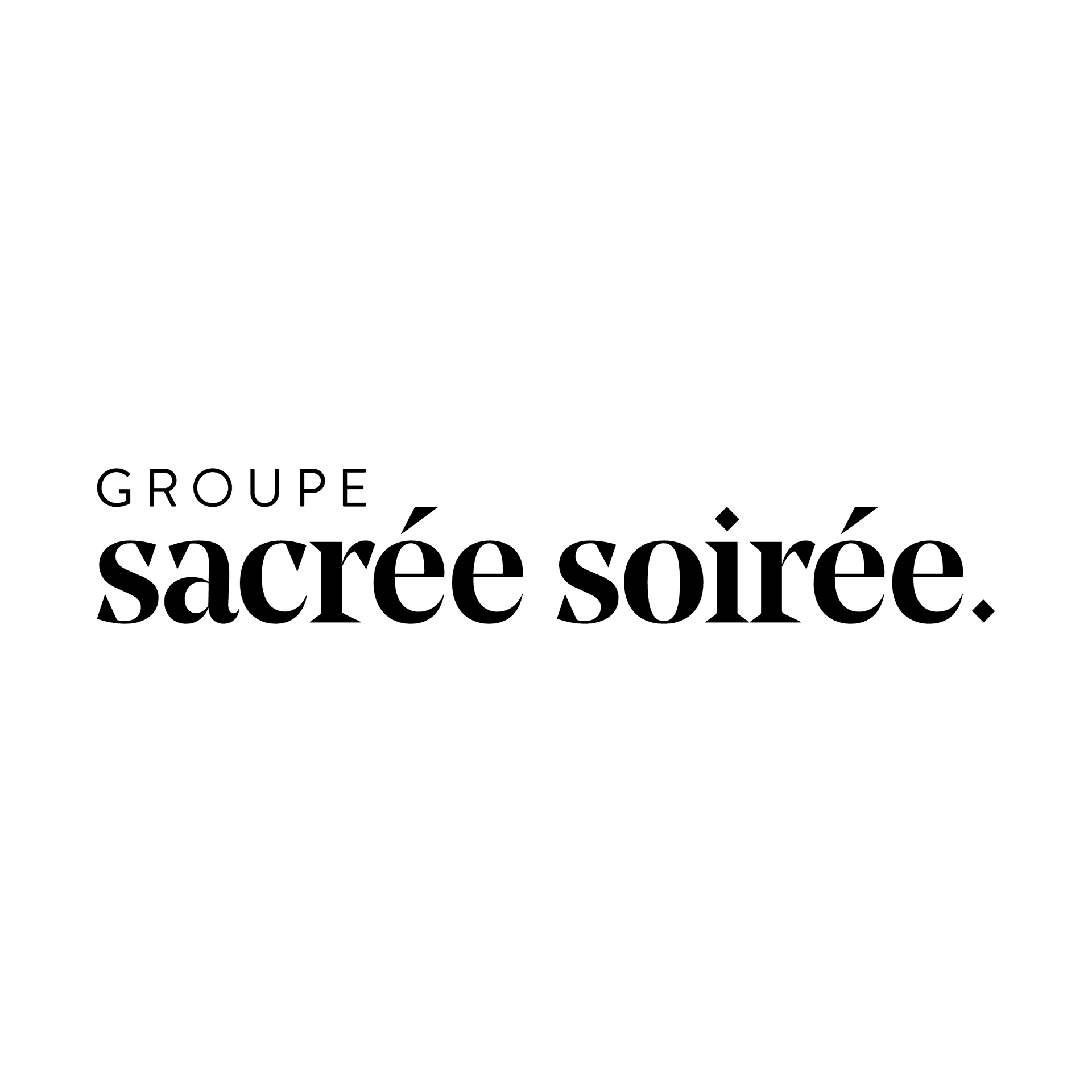 Groupe Sacrée Soirée logo Groupe Sacrée Soirée logo