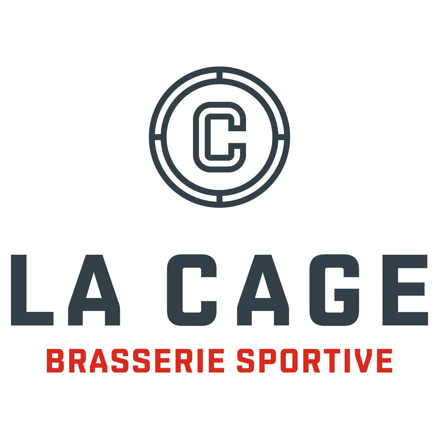La Cage Brasserie Sportive logo La Cage Brasserie Sportive logo