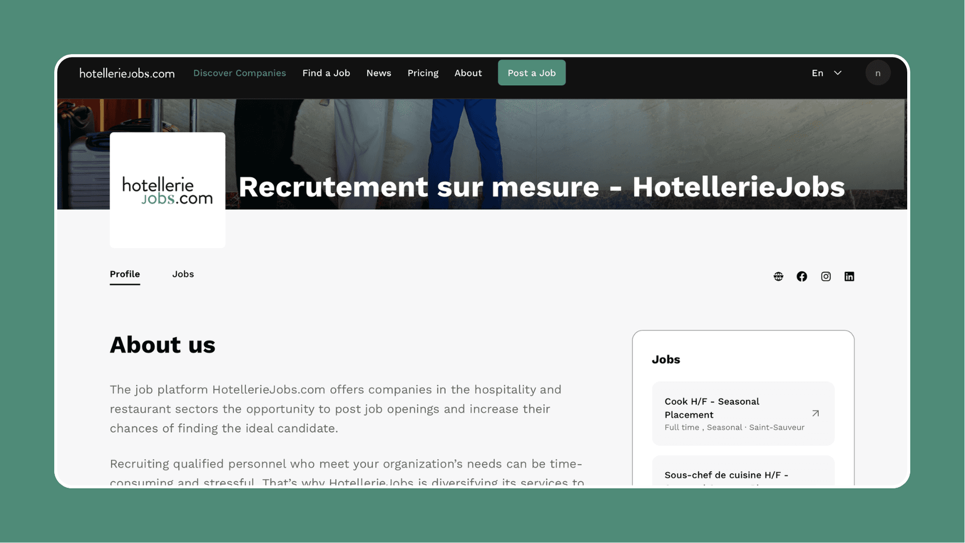 How to Create an Effective Employer Page on HotellerieJobs and RestoJobs How to Create an Effective Employer Page on HotellerieJobs and RestoJobs